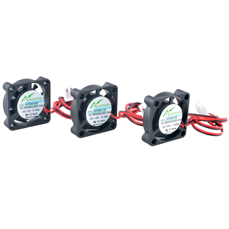 Raspberry Pi Water Cooling Kit - ANCHAOPU 25 مللي متر مروحة تبريد