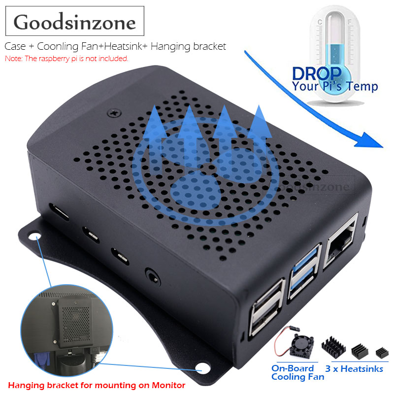 Raspberry Pi 4 موديل B ، هيكل  - مراجعة Argon One V3 M.2 Nvme Case وسعره
