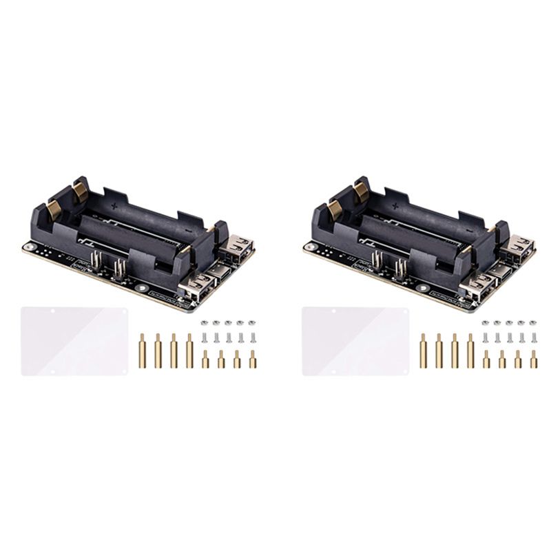 لوحة توسعة إمداد الطاقة غير ال - مراجعة Raspberry Pi Uninterrupted Power Supply Ups 18650 وسعره