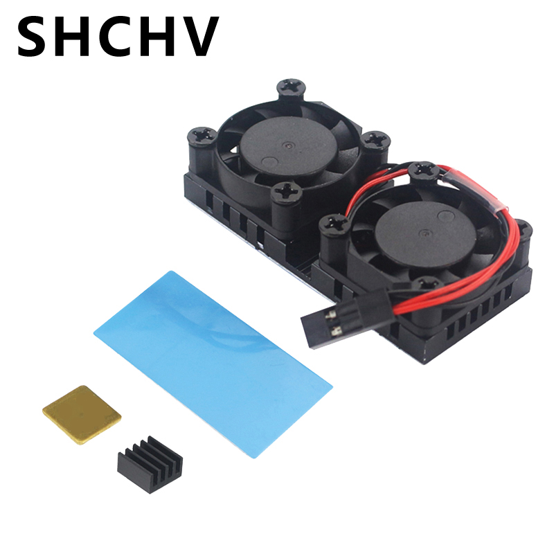 Raspberry Pi 4 مروحة مزدوجة مع - مراجعة Raspberry Pi Water Cooling Kit وسعره