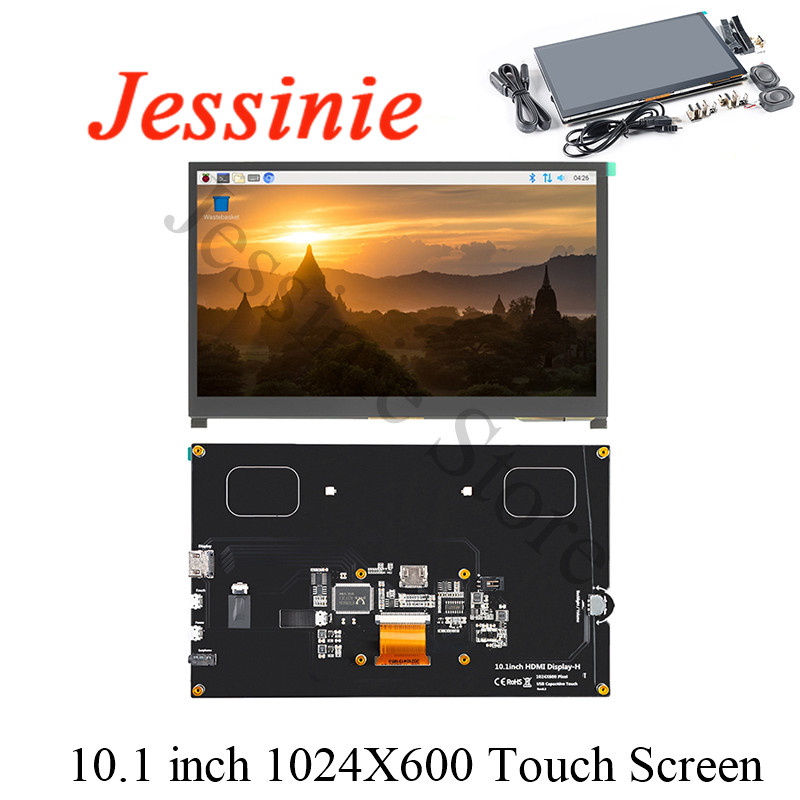 10.1 بوصة وحدة عرض LCD متوافقة - مراجعة Raspberry Pi 10.1 Inch Capacitive Touch Screen Ips وسعره