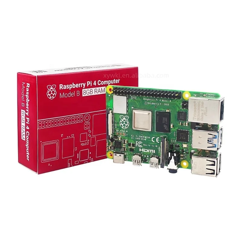 لوحة تطوير راسبيري باي 4 موديل - مراجعة Raspberry Pi 4 8Gb Ram Kit وسعره