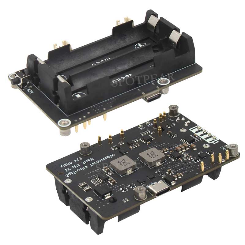 لوحة X1200 Raspberry Pi 5 UPS  - مراجعة Raspberry Pi Uninterrupted Power Supply Ups 18650 وسعره