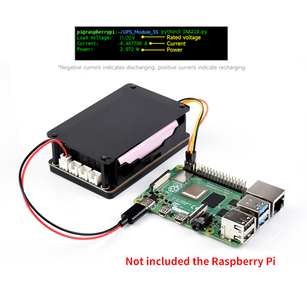 قبعة UPS لـ Raspberry Pi 5 تدع - مراجعة Raspberry Pi Uninterrupted Power Supply Ups 18650 وسعره