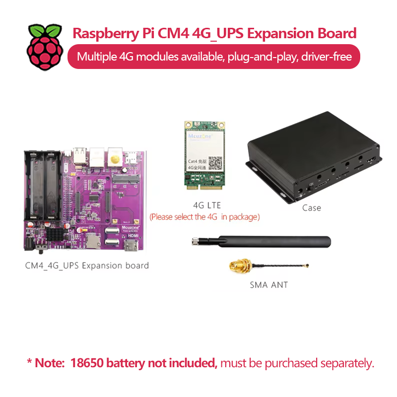 لوحة توسيع إمداد الطاقة غير ال - مراجعة Raspberry Pi Uninterrupted Power Supply Ups 18650 وسعره